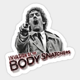 Invasion of the Body Snatchers Scream Sticker